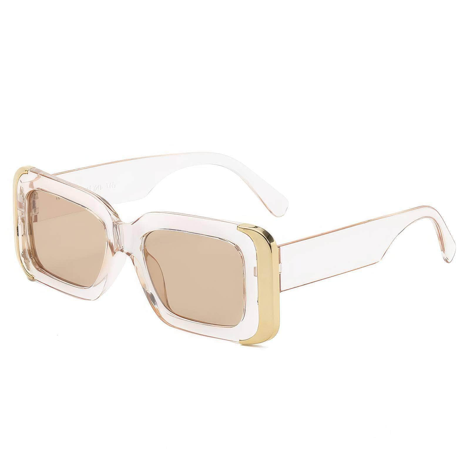 Luxurious Granite Marble Thick Sunglasses