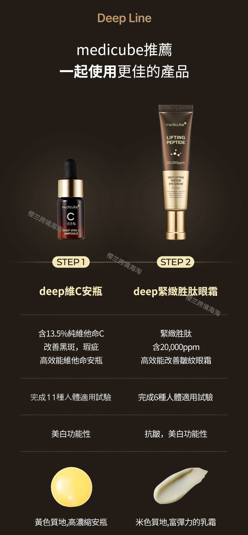 Medicube Deep Lifting Peptide Eye Cream