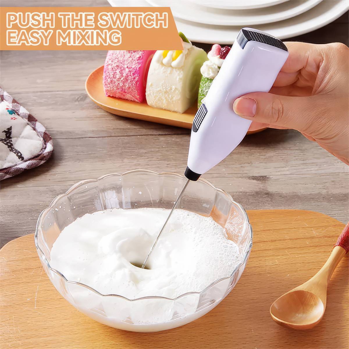 Mini Electric Milk Frother