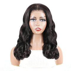 Peruvian Ocean Wave Glueless Wig - Wear And Go, 6x4 HD Lace, Pre-Plucked Human Hair Wig, Ready To Go, New In
