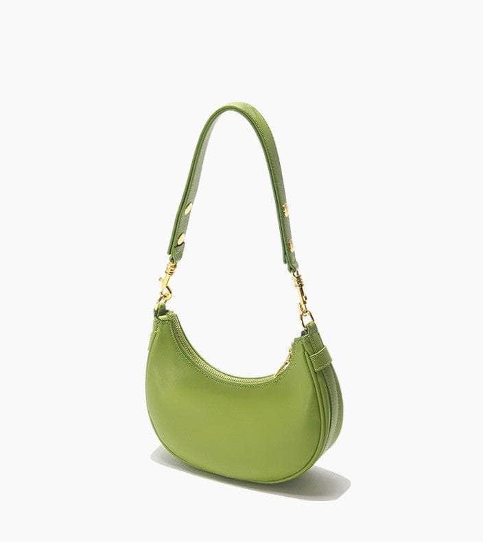 Retro Crescent Shape Underarm Shoulder Bag