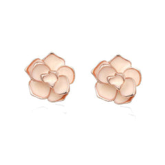 Rose Floral 3D Vintage Earrings