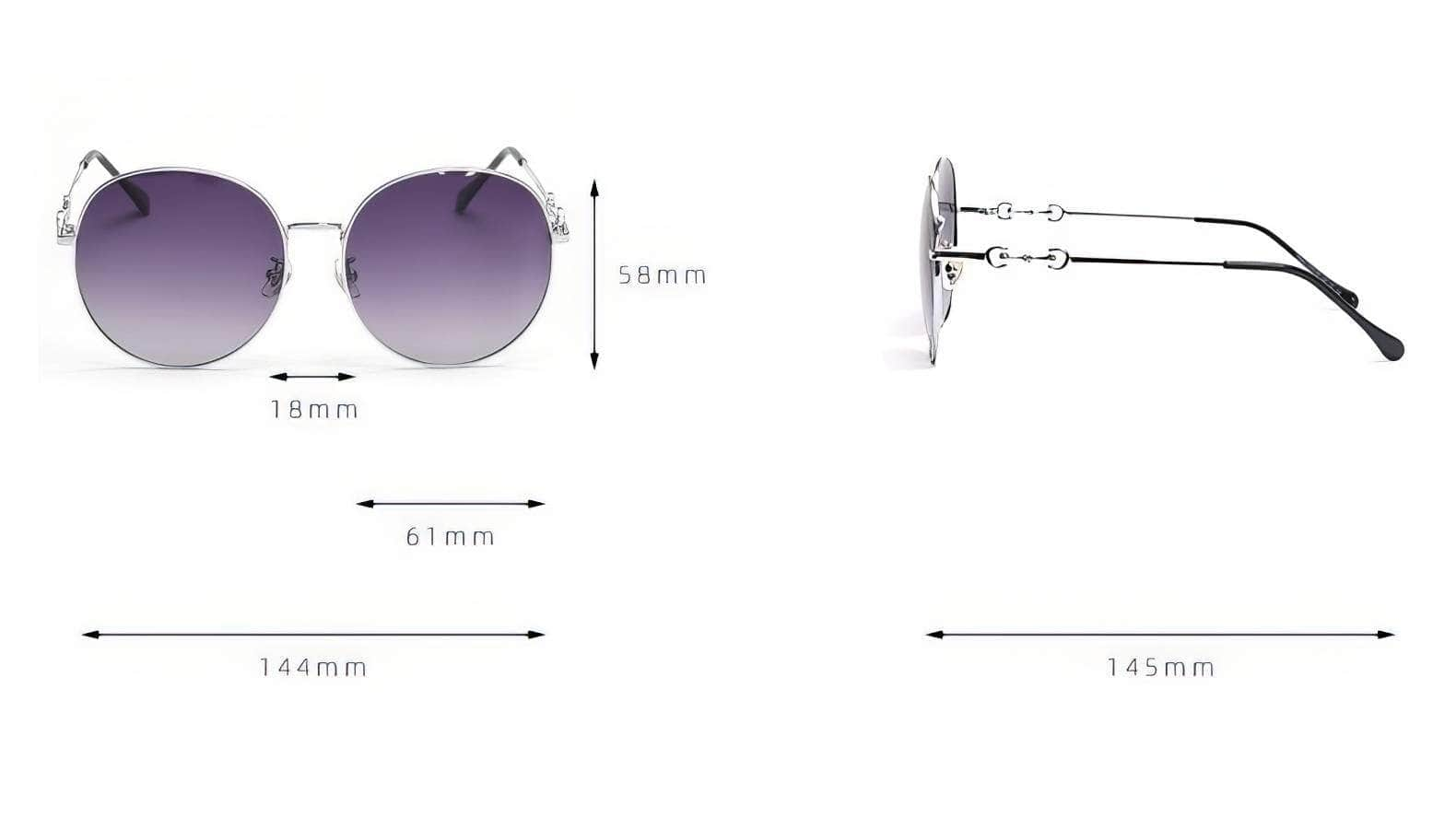 Round Metal Frame Eyewear