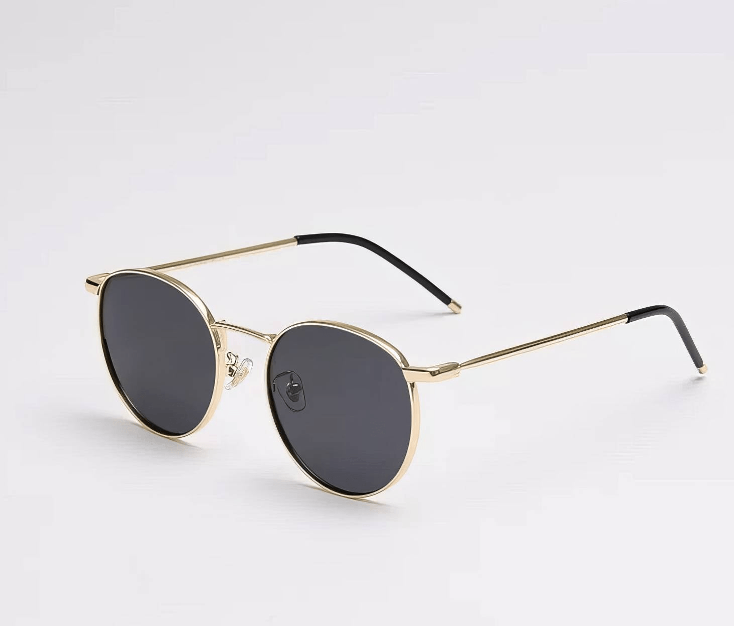 Round Metal Polarised Sunglasses