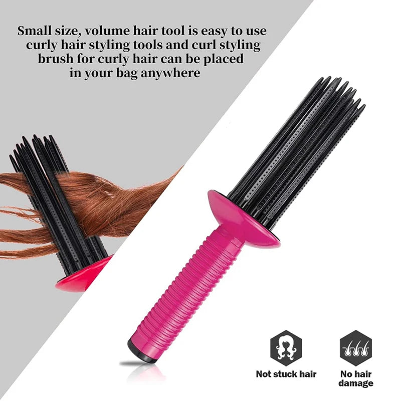 Air Volume Hair Fluffy Styling Curler Comb