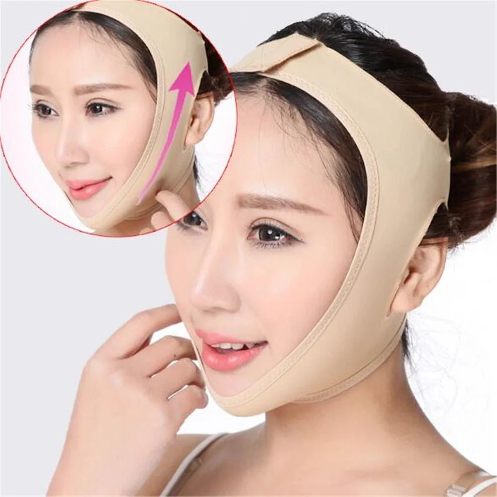 Elastic Face Slimming Bandage: V Line Shaper and Cheek Lift Belt