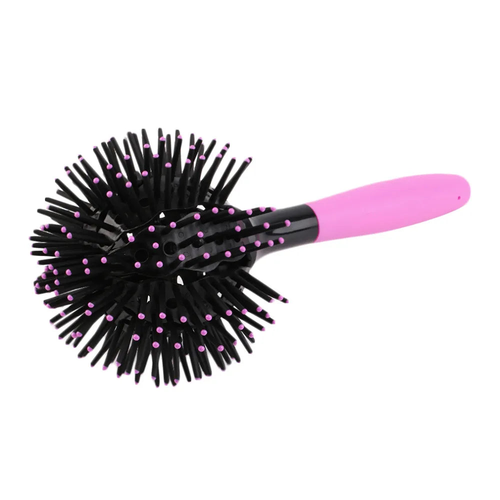 3D Round Hair Brushes Comb