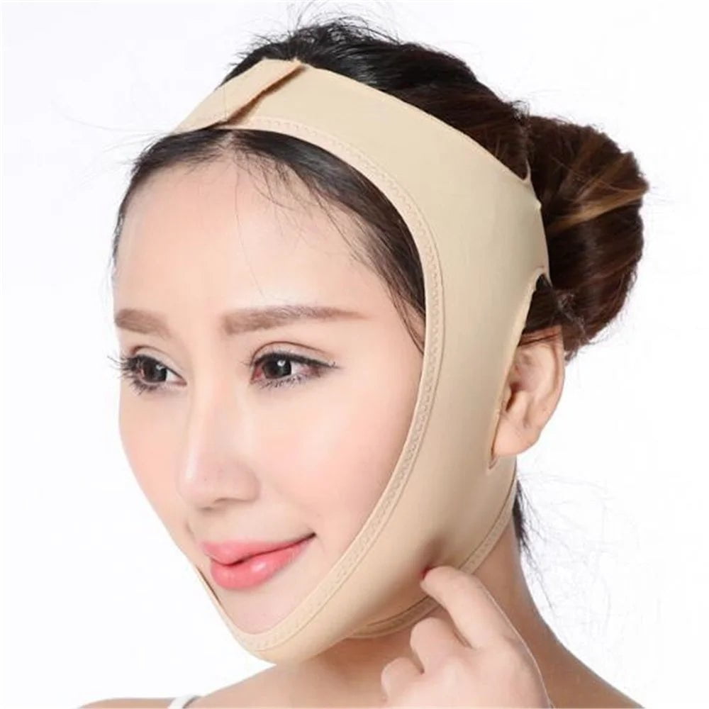 Elastic Face Slimming Bandage: V Line Shaper and Cheek Lift Belt