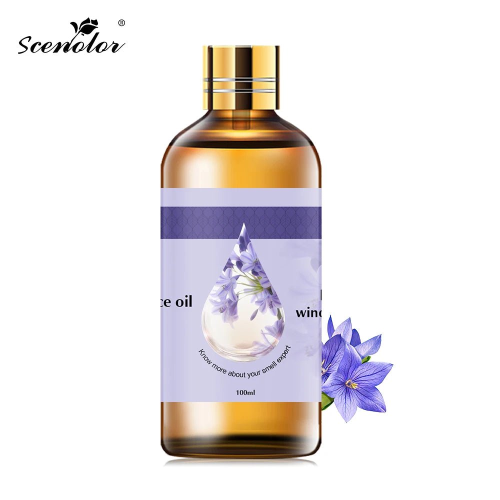 10ml Pure Fruit Essential Oil: Flower Aroma Fragrance for Candle Making - Lavender, Passion, Musk, Coconut, Original Perfumes for Men Blue wind chi 100ml