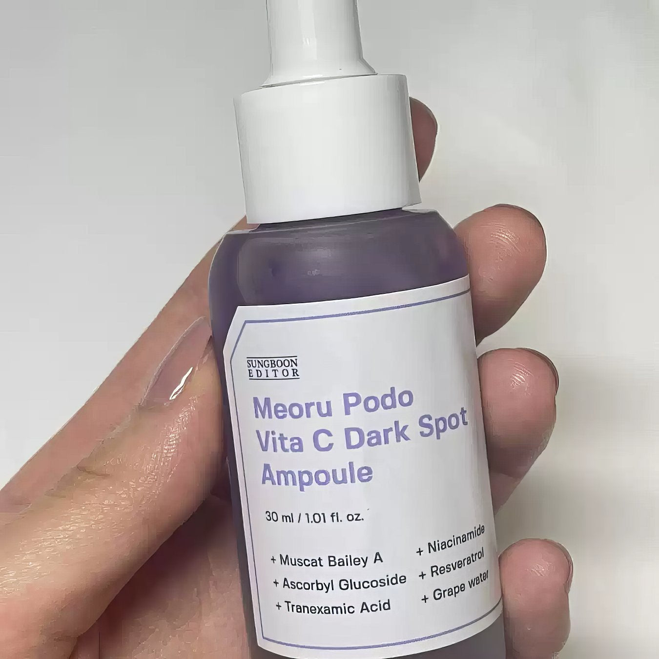 SUNGBOON EDITOR Meoru Podo Vita C Dark Spot Ampoule