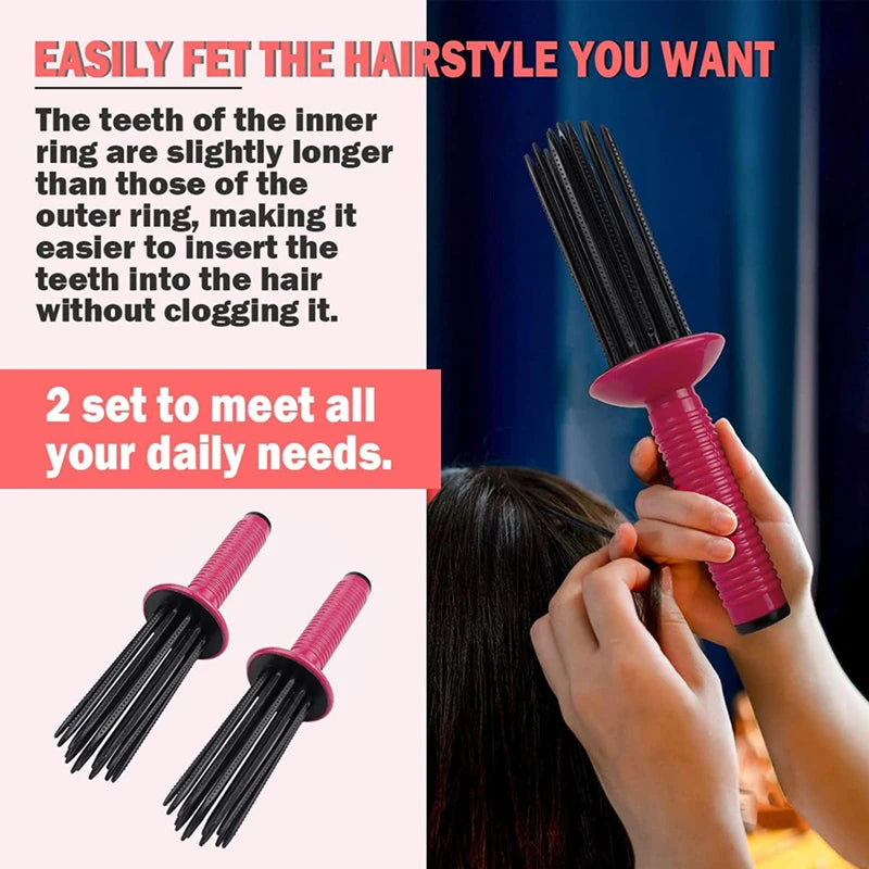 Air Volume Hair Fluffy Styling Curler Comb