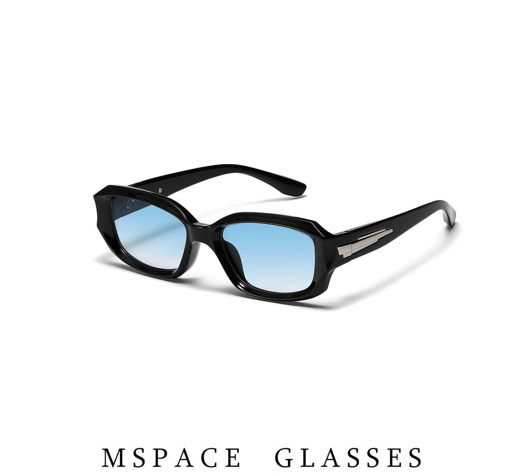 Trendy Clear Frame Sunglasses