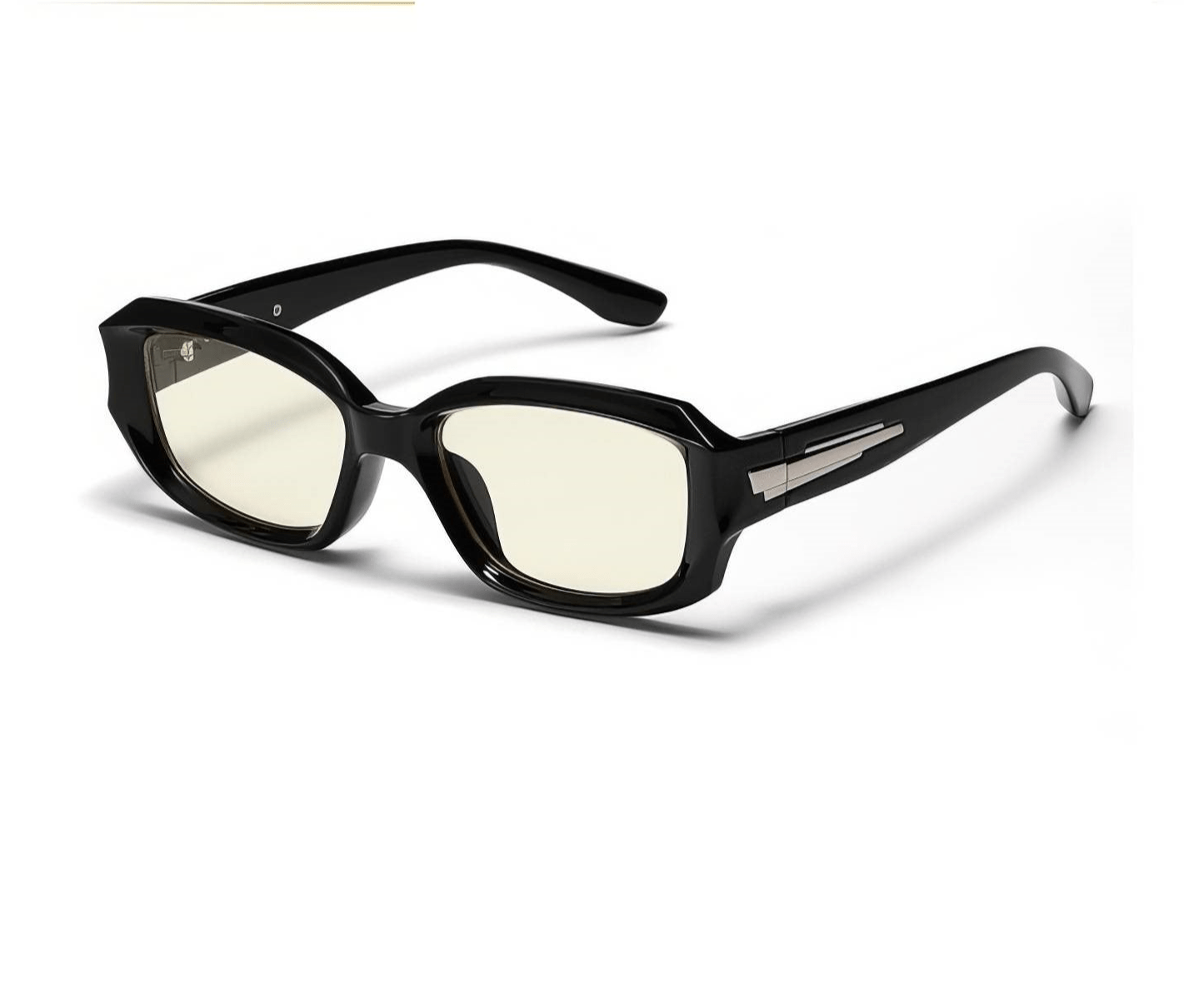 Trendy Clear Frame Sunglasses