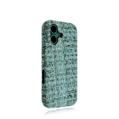 Tweed Wooly Textured Hard Shell iPhone Case