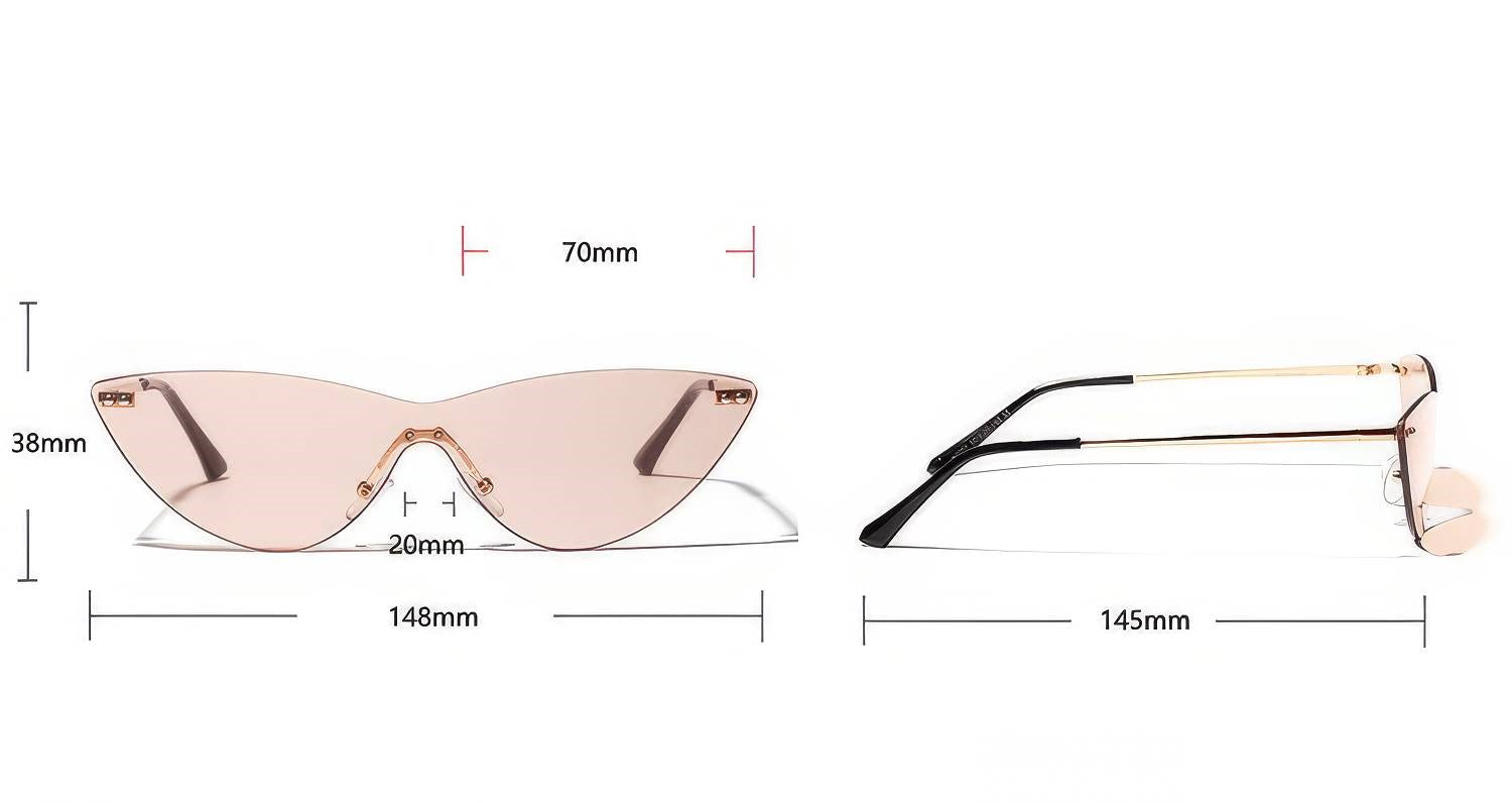 Ultra Cat Eye Sunglasses