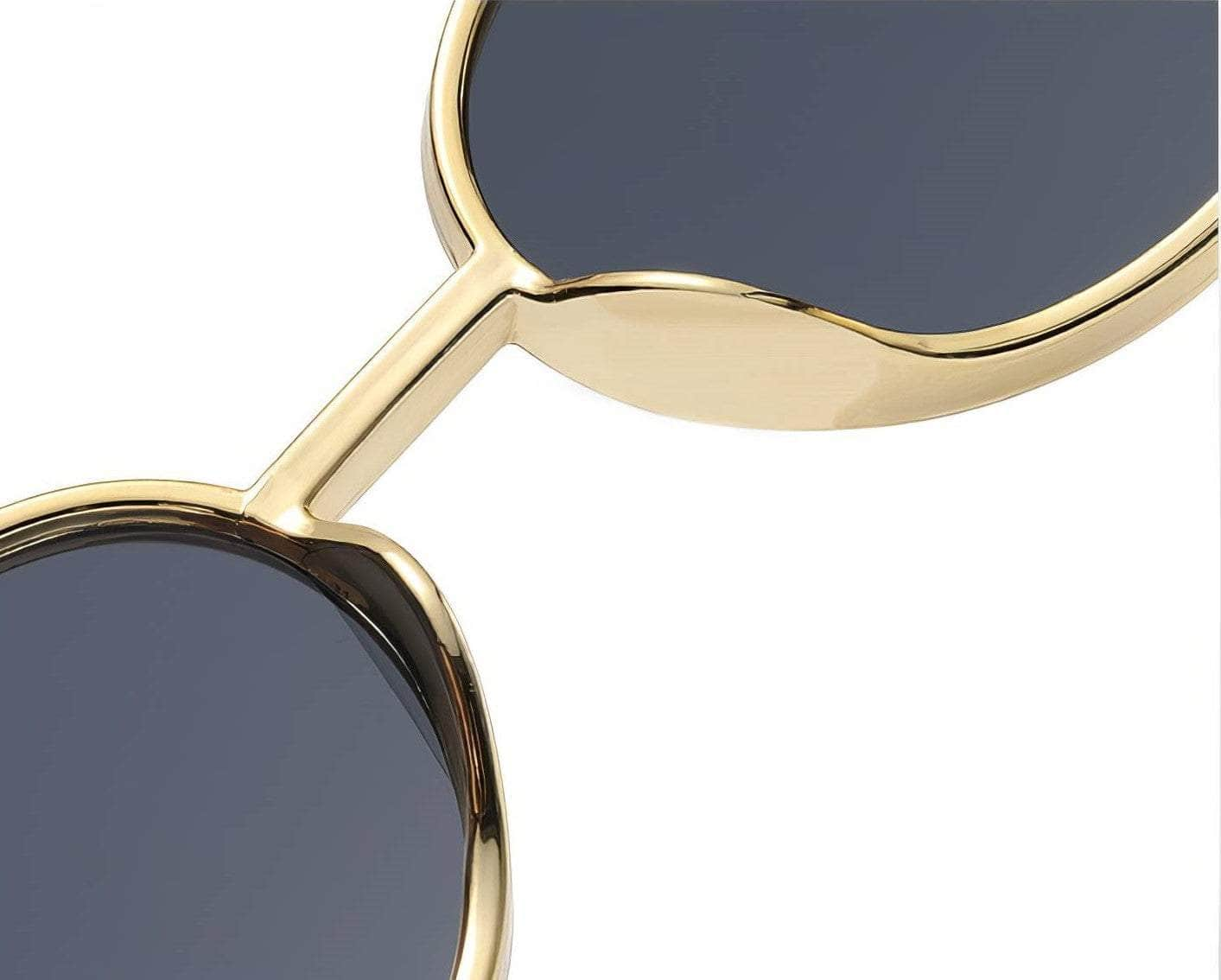 Vintage Oval Frame Sunglasses