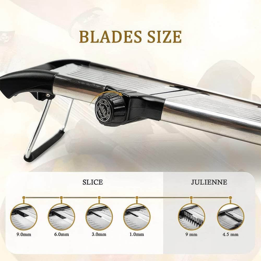 Adjustable Stainless Steel Mandoline Slicer