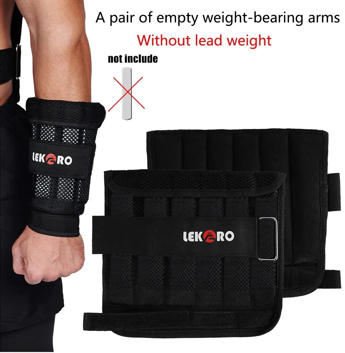 Adjustable Weight Training Suit: 20kg Empty Bag for Fitness Running Vest, Hand and Foot Strength Training empty handbag