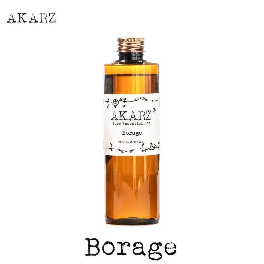 AKARZ™ Borage Oil, natural aromatherapy, high-capacity, skin care, massage spa, base carrier, Borage essential oil 100ML