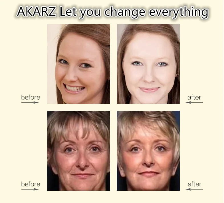 AKARZ™ Placenta Serum: Essence Moisturizing Cream, Anti-aging Algae Extract for Brightening