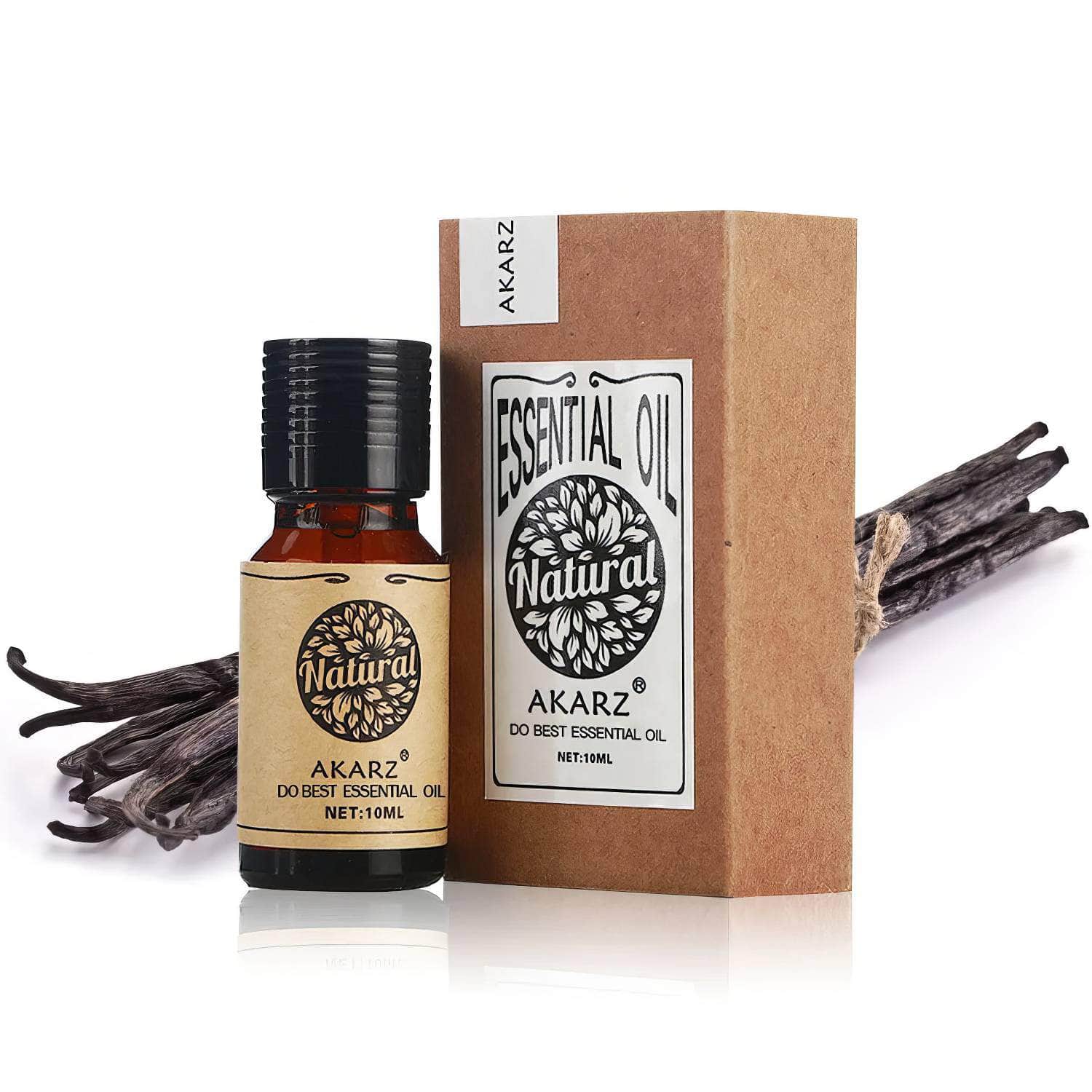 AKARZ™ Vanilla Essential Oil: Natural Aromatherapy, Stable Emotion, Antidepressant, Ease of Mind