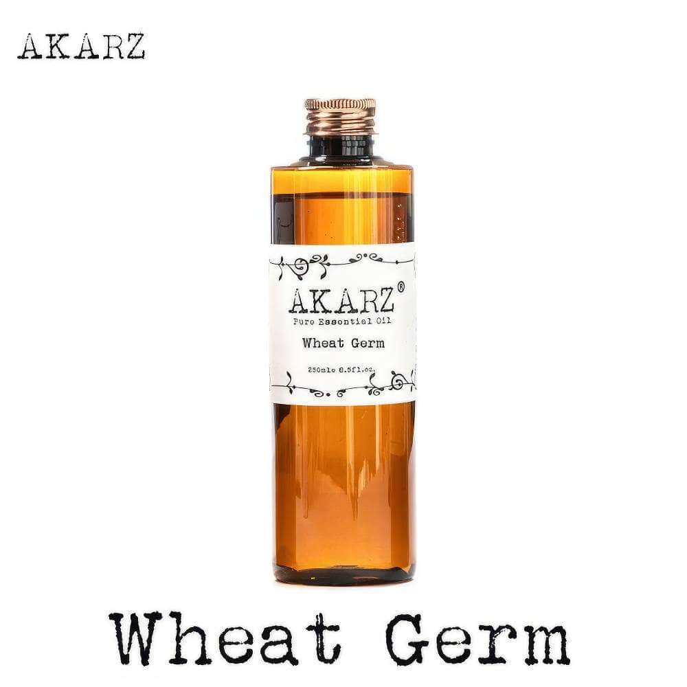 AKARZ™ Wheat Germ Oil - Natural Aromatherapy for High-Capacity Skin Care, Body Massage, and Spa - Wheat Germ Essential Oil 100ml