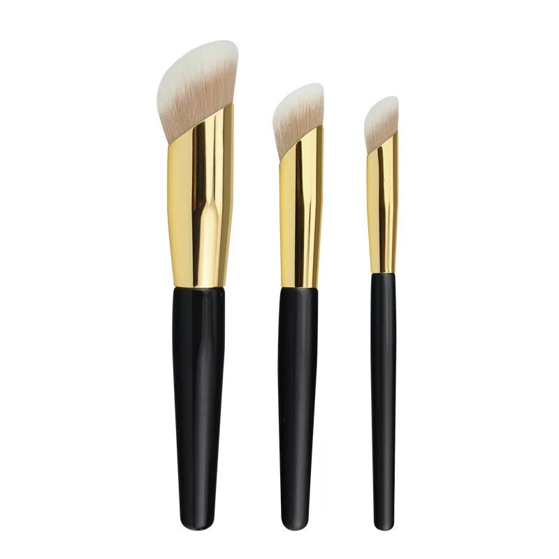 Angled Foundation Makeup Brush 3pcs set