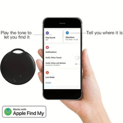 Apple Find My iOS Compatible Mini GPS Tracker with MFI Certification - Anti-Loss Reminder for Keys, Wallet, Car, and More