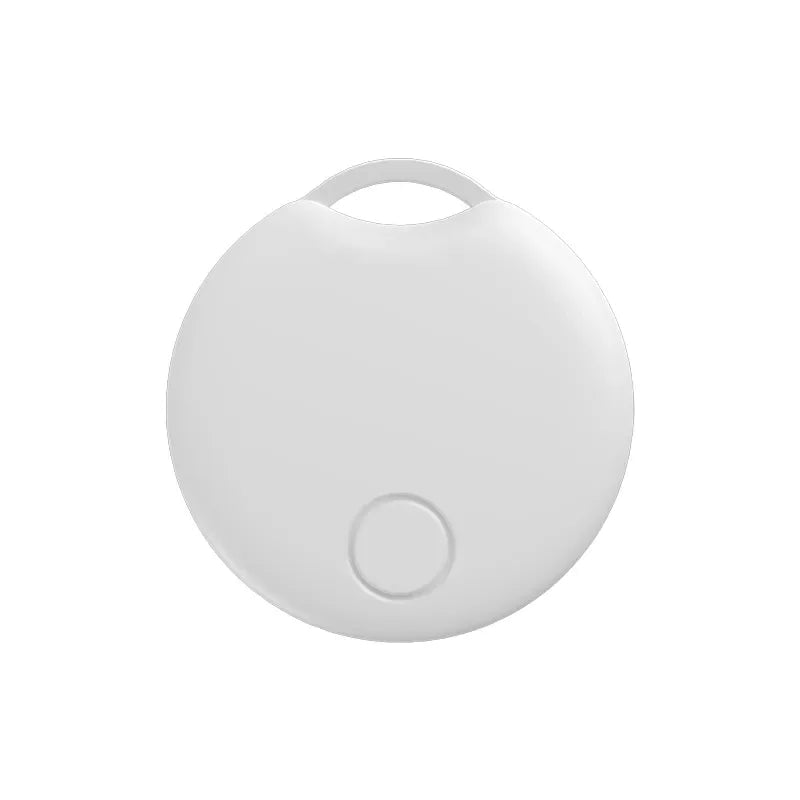 Apple Find My iOS Compatible Mini GPS Tracker with MFI Certification - Anti-Loss Reminder for Keys, Wallet, Car, and More WHITE