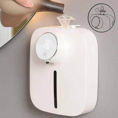 Automatic Wall-Mounted Soap Dispenser with Rechargeable, Temperature Display, and Liquid Foam – Hand Sanitizer Machine