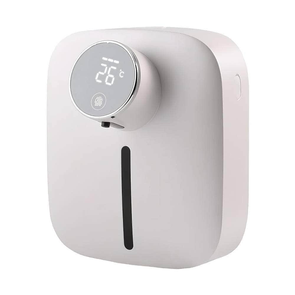 Automatic Wall-Mounted Soap Dispenser with Rechargeable, Temperature Display, and Liquid Foam – Hand Sanitizer Machine