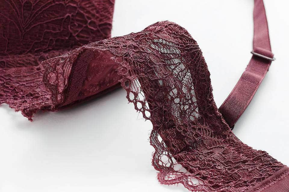 Balconette Floral Lace Detailed Bra Panty Set