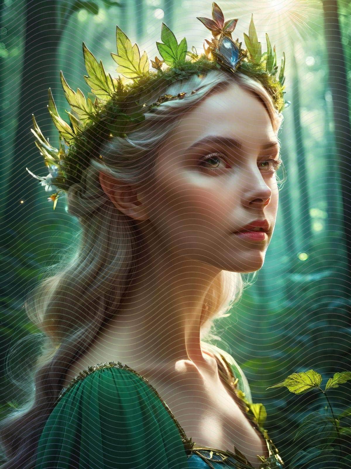 Beautiful Fairy Forest Queen