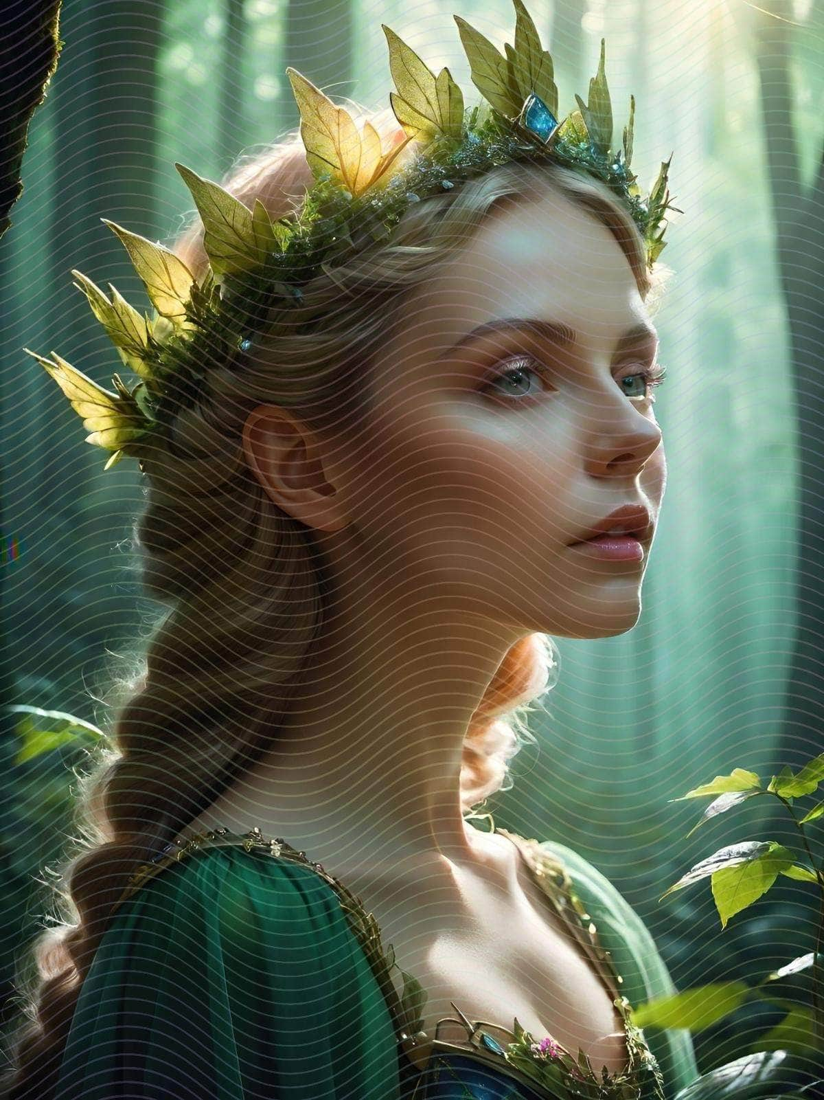 Beautiful Fairy Forest Queen