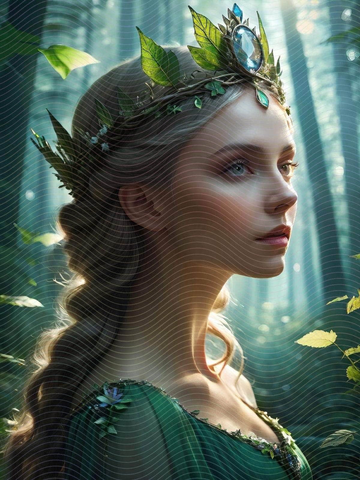 Beautiful Fairy Forest Queen
