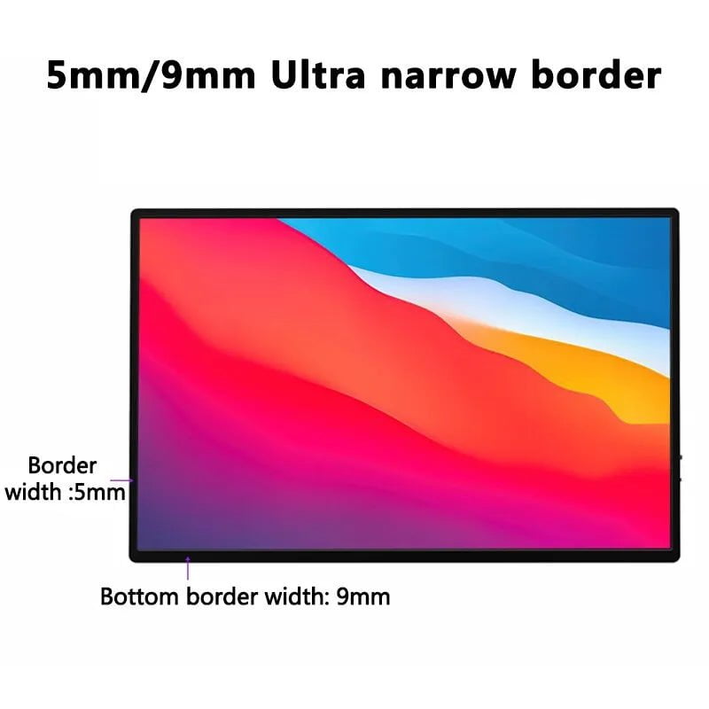 Bimawen 16 Inch 2.5K 144Hz Portable Monitor - 2560x1600, 100% Adobe sRGB, Game Screen for Laptop, Mac, Phone, Xbox, PS4/5, Switch European regulations / 16inch 144Hz