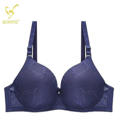 BINNYS Women's D Cup Seamless Bra: Sexy Lingerie for Ladies, Plus Size, Large Breast Bra with Extender