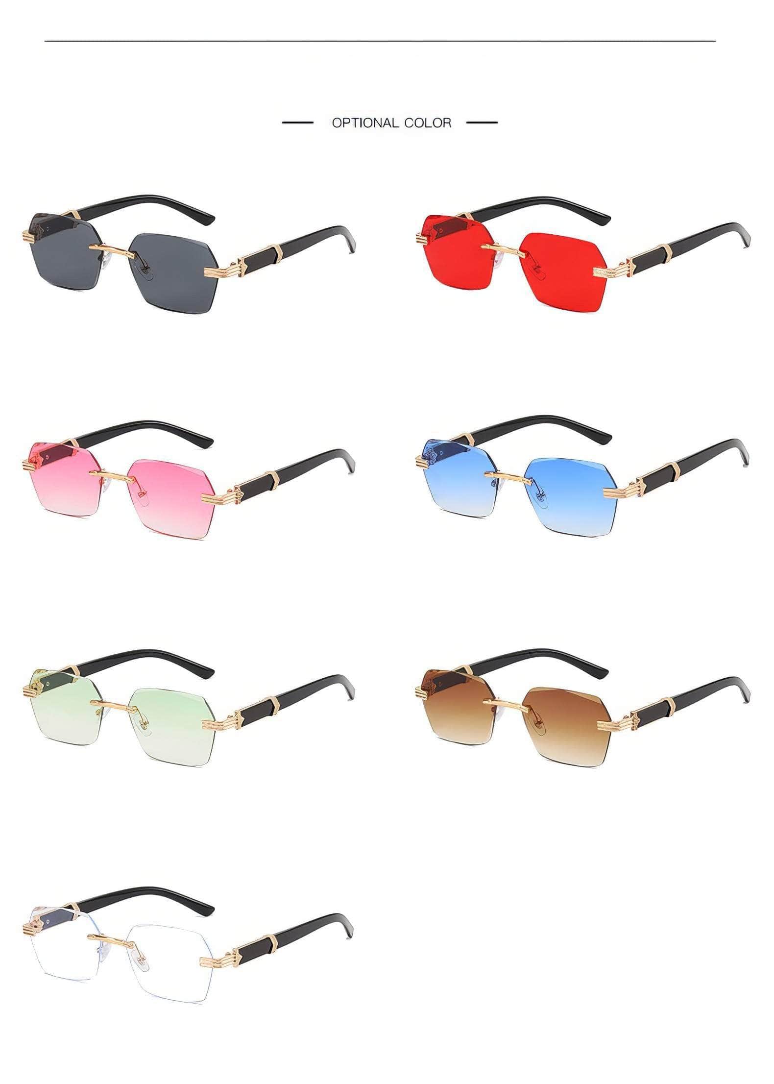 Borderless Tinted Sunglasses