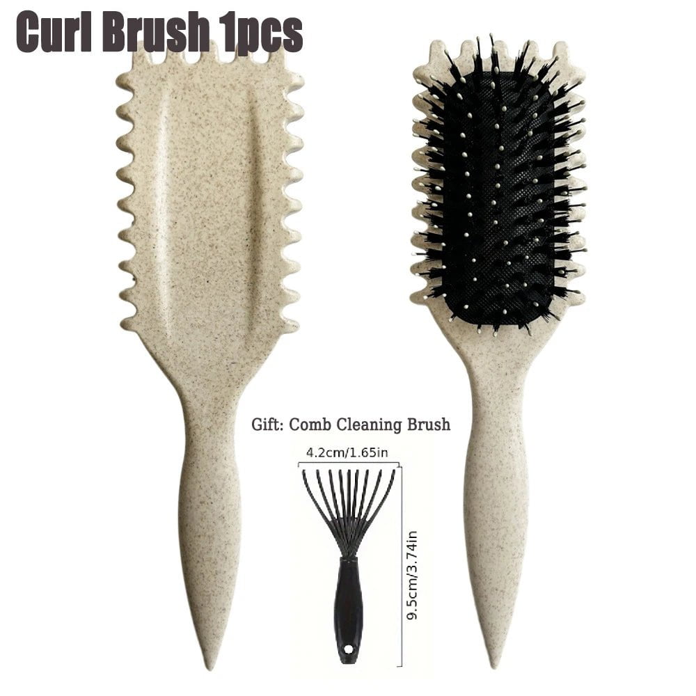 Bounce Curl Define Styling Brush cream white 1pcs