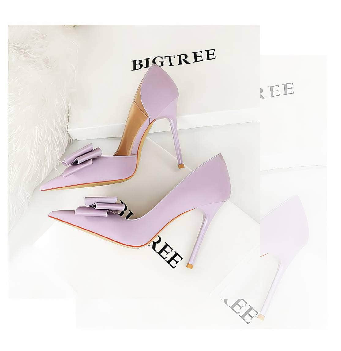 Bow Knot Detailed Femme Stiletto Heels