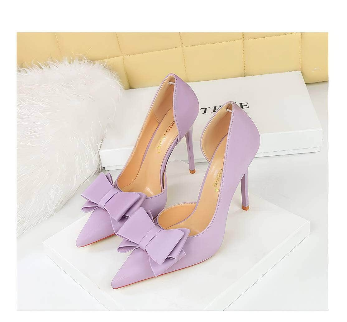 Bow Knot Detailed Femme Stiletto Heels