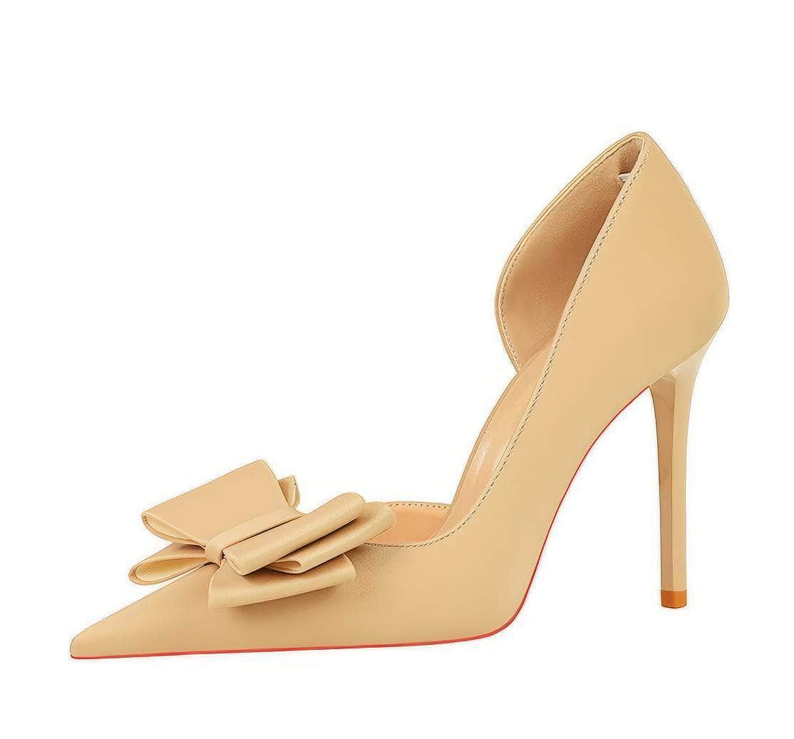 Bow Knot Detailed Femme Stiletto Heels