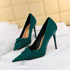 BowKnot Banquet Stiletto High Heels