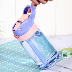 BPA-Free Water Bottle for Children with Straws
