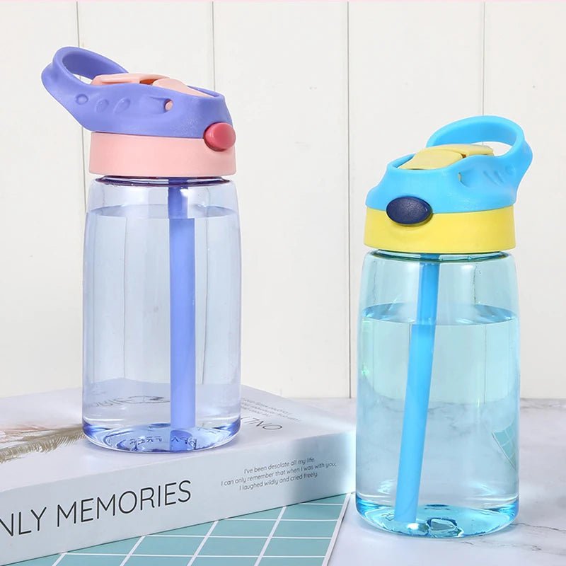 BPA-Free Water Bottle for Children with Straws