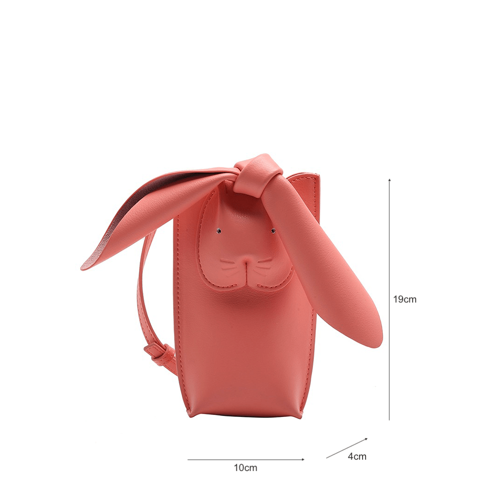 Bunny Detail Luxe Phone Crossbody Bag