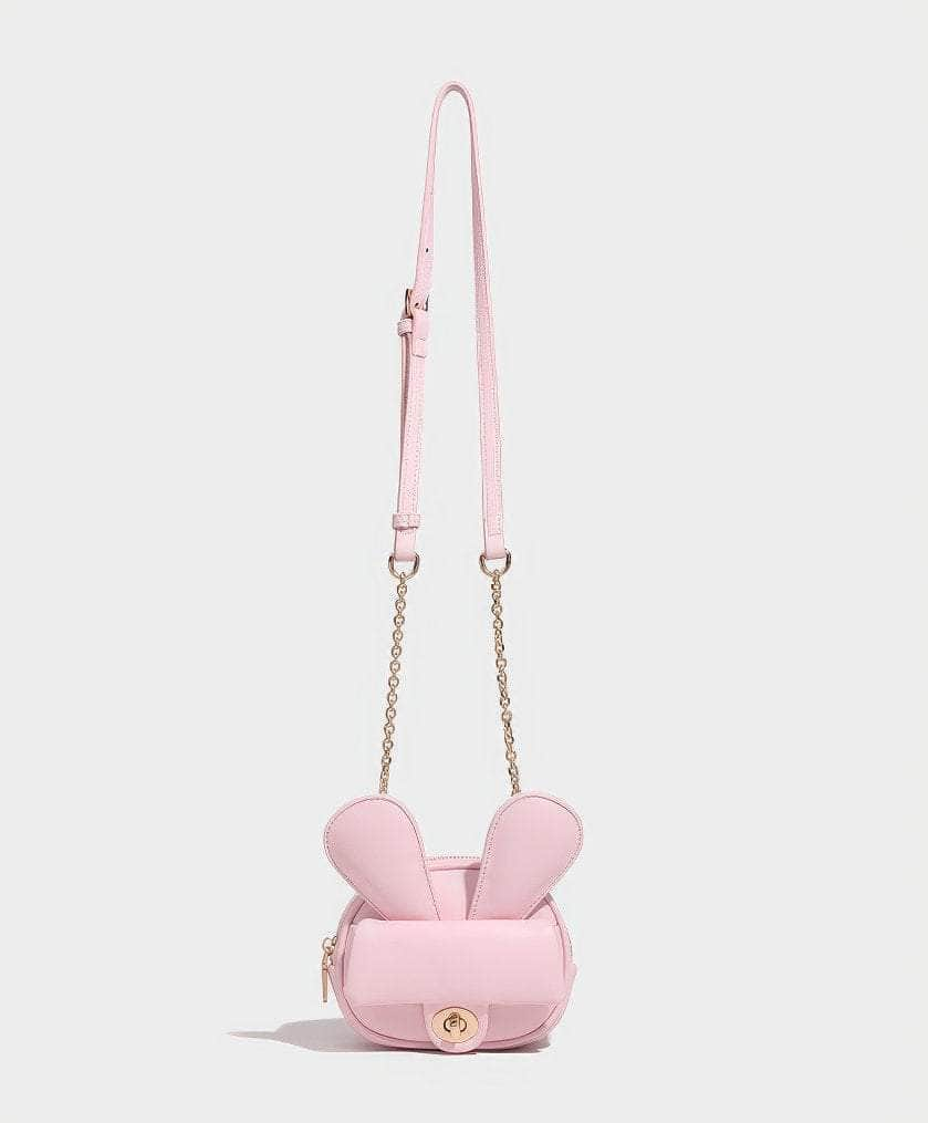 Bunny-Ear Crossbody Mini Handbag