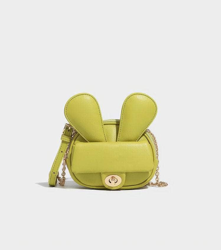 Bunny-Ear Crossbody Mini Handbag Green