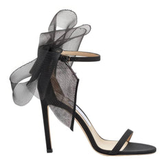 Butterfly Thin Strap Heeled Sandals