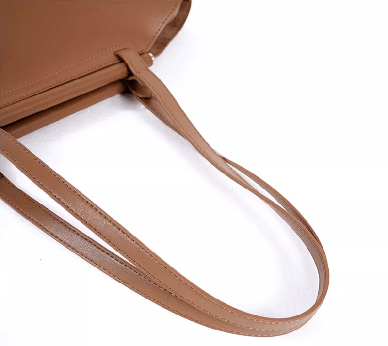 Casual Tote Leather Top Handle Bag